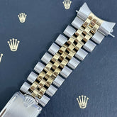 Rolex Datejust 36mm Men's 14k Yellow Gold/Steel Jubilee 20mm Band 55 Ends 62510H
